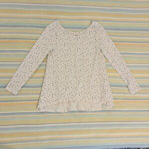 🛍️ BUNDLE ONLY • Old Navy Star Print Long Sleeve Shirt Size Small 6/7